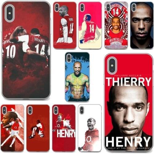 Footballer-Thierry-Henry For Samsung Galaxy Note 3 4 5 8 9 S3 S4 S5 Mini S6 S7 Edge S8 S9 S10 Plus Cell Phone Case Cover