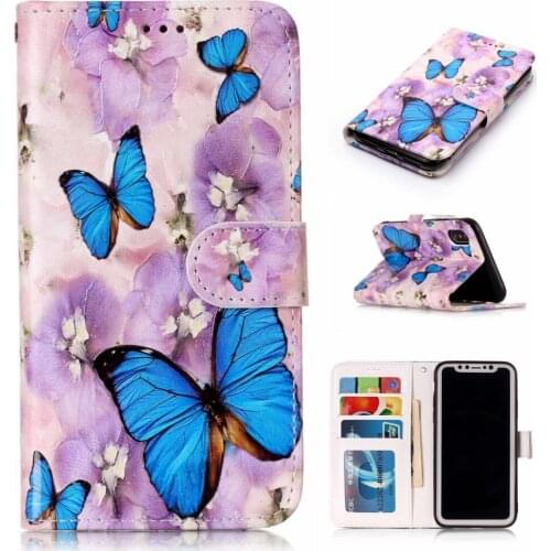 For Iphone 9 XS Plus Xs Max Plus Elephant Leather Wallet Case Stand ID Card Slot Flip Cover Holder Strap