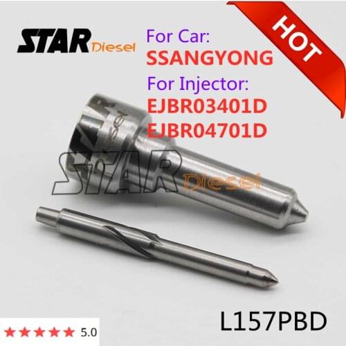L157PBD Sprayer Nozzle Tips L157PRD Diesel Injector Parts DSLA148FL157 ASLA148FL157 For SSANGYONG EJBR03401D EJBR04701D