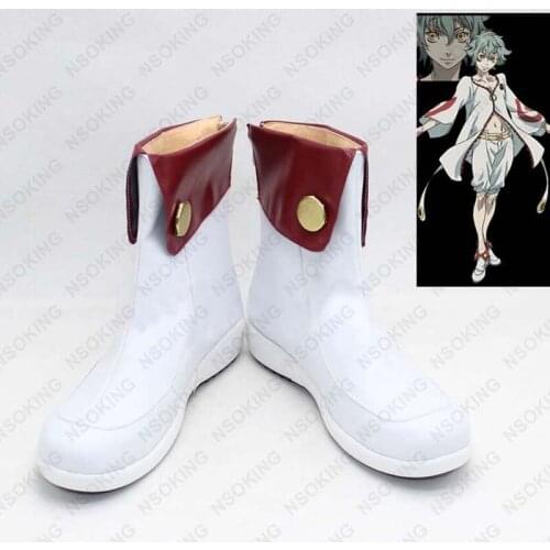 New DEADMAN WONDERLAND Sakigami Toto Cosplay Shoes AnimeParty Boots custom-made