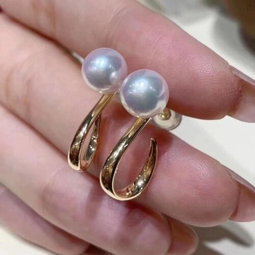 New Hot 925 Sterling Silver Earrings Findings Settings Base Mountings Parts Mounts for Coral Pearls Agate Crystal Stones Jade
