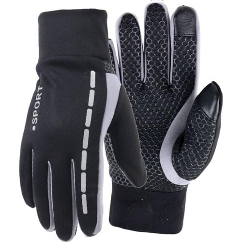 1pair Full Finger Unisex Touchscreen Winter Thermal Warm Cycling Bicycle Bike Ski Outdoor Camping Hiking Gloves Dropshipping