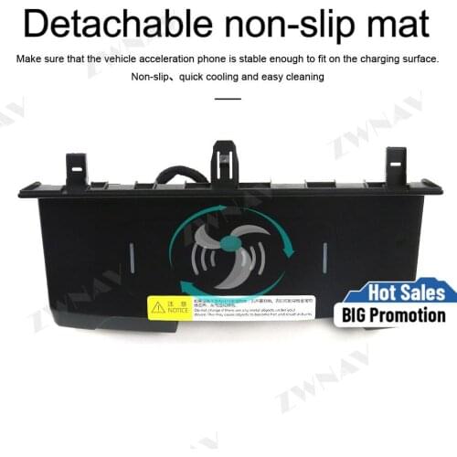 QI car infrared Fast wireless charger For KIA KX1 2018 infrared Fast Wireless Charging Car Phone Holder for iphone/Samsung