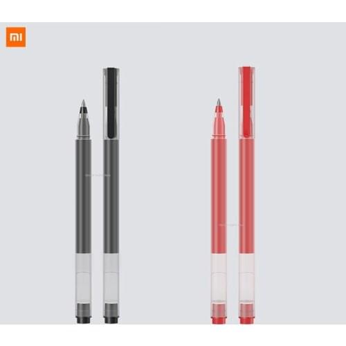 New Xiaomi Mijia Super Durable Writing Sign Pen 0.5mm bullet black pen Signing Pens Smooth Switzerland Refill MiKuni Japan Ink