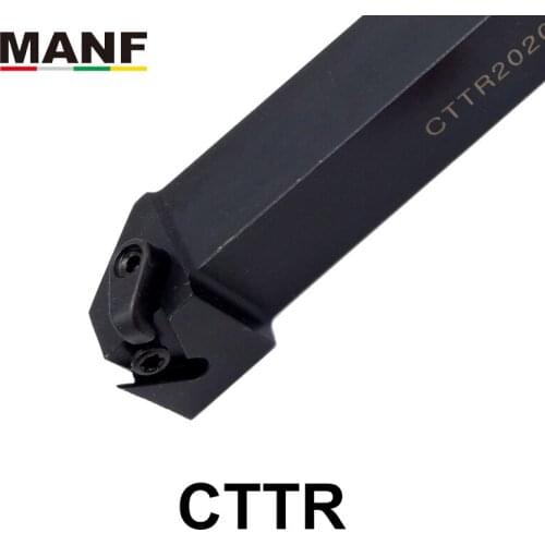 MANF Lathe Tools 32mm CTTR2525M22 Thread Cutting Toolholders Threading Lathe Tool Parting Off Tool indexable Lathe Knife Holder