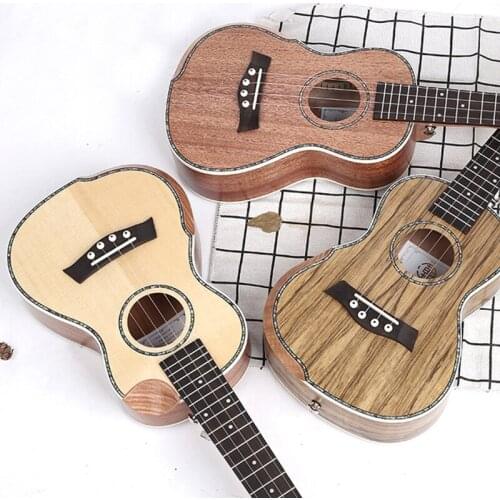 Ukulele 23 Inch Solid Mahogany Top with Ukulele Starter Tenor Ukulele Spruce sheet