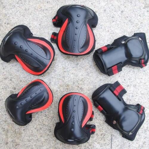 1pair Roller Skates Protector Set Adult Kids KneePads Protection Sports Safety Guard Skateboarding skateboard parts