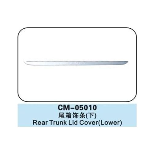 1pcs Abs Chrome 1pc Per Set Car Rear Trunk Molding Lid Cover Trim FOR Toyota CAMRY 2002-2006 XV30 Car trunk trim