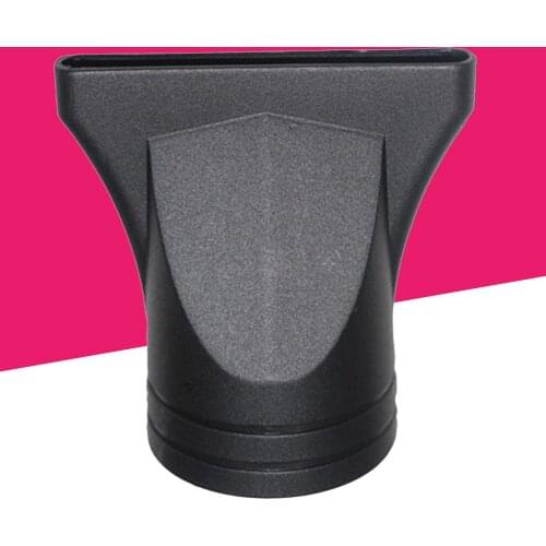 2 Styles Black Flat Mouth Dryer Nozzle Professional Salon Curl Dryer Diffuser Narrow Concentrator Barbers Styling Tools Nozzle