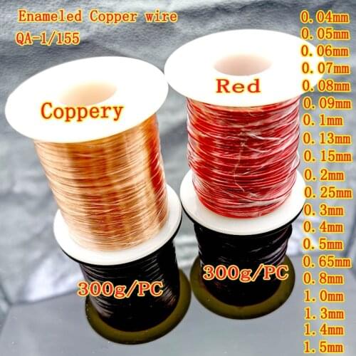 300g/lot Copper Wire Enameled Copper Wire Magnetic Coil Motor Coil Transformer Inductor Wire Repair Winding DIY