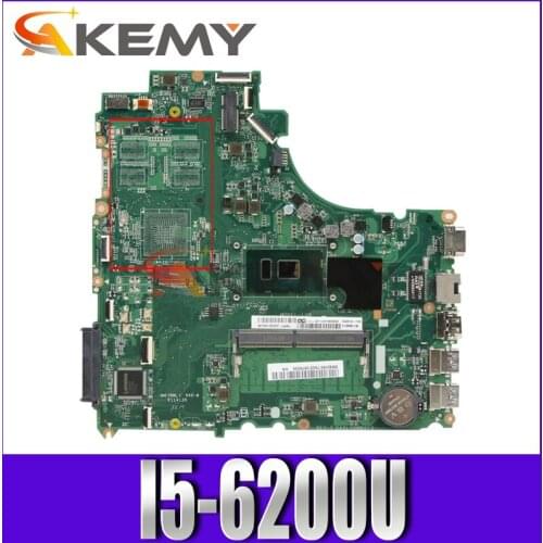 Akemy For Lenovo V310-15ISK/IKB V510-15IKB/ISK E52-80 Laptop Motherboard DA0LV6MB6F0 CPU i5-6200U RAM 4GB Tested 100% Work