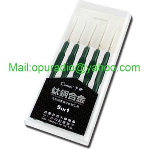 Free post Automotive wiring harness terminal removal tools car sound maintenance Navigation tail wire harness CD tools car radio