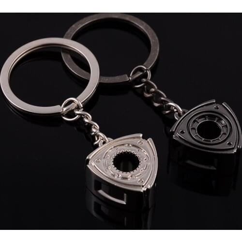 Car Fans Favorite Car Keyring Engine Modeling Key Ring Automotive Parts Mazda Engine Rotor Keychain Exquisite Gift