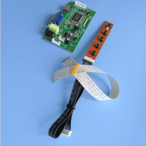 For NV156FHM-A12 SCREEN display 30Pin monitor LCD DRIVER 15.6" DIY KIT VGA 1920X1080 Controller board EDP LED