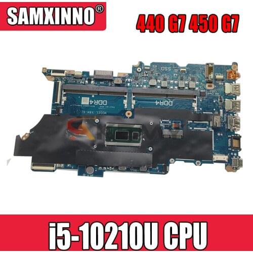 For HP ProBook 440 G7 450 G7 Laptop motherboard DA0X8MMB6D0 MAINBOARD 100% Fully Tested W/ i5-10210U
