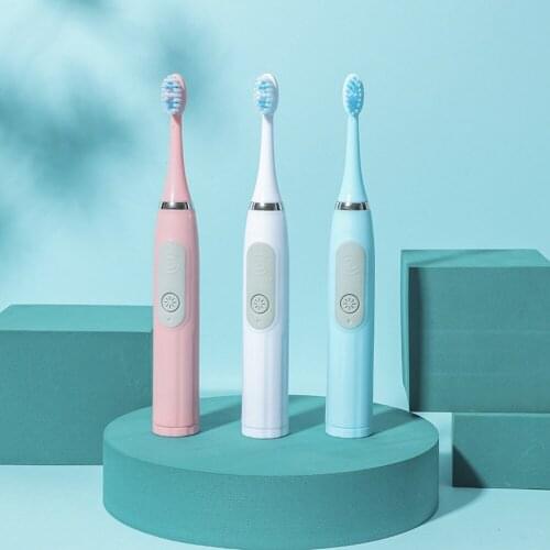 Single Set Sonic Electric Toothbrush Adult Bamboo Charcoal Fine Soft Hair Without Batter