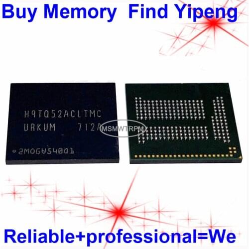 H9TQ52ACLTMC H9TQ52ACLTMCUR-KUM BGA221Ball EMCP 64+32 64GB Mobile Memory New original and Second-hand Soldered Balls Tested OK
