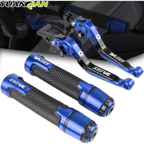 CNC Motorcycle Brake Clutch Levers Handlebar Grips For SUZUKI DR 650 S SE DR650S DR650SE DR 650S DR650SE 1994 1995 1996-2010
