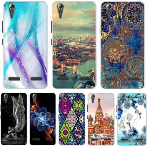 For Lenovo A6010 Plus & A6000 & Case Silicoen Cover Funda For Lenovo Lemon K3 K30-T Cover Skin 5" K3 A 6000 6010 Case For Lenovo
