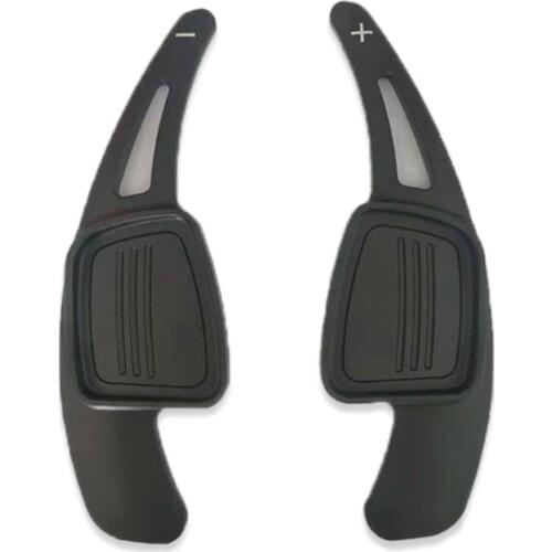 652F For 2019-21 A3/A4/A5/A6/A7 S4 Gear Shift Steering Wheel Extension Paddle Multicolor 2 Pcs Interior Decor Accessories