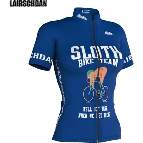 LairschDan Cycling Jersey Women Short Sleeve Racing Sport Bike Jerseys Breathable Cycling Shirt Bicycle Clothing Cycliste Femme