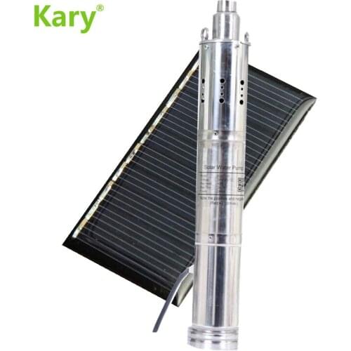 Kary 2000L/H 30m lift 24V solar water pump 1.28 inch outlet dc brushless water pumping machine