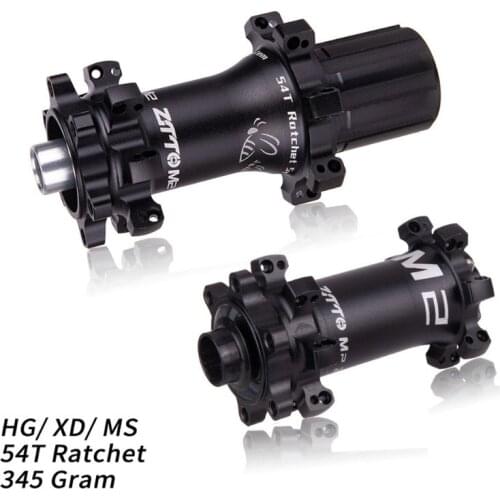 M2 MTB Straightpull Hub Ultralight 28 Hole 54T Ratchet HG XD Micro spline 270C