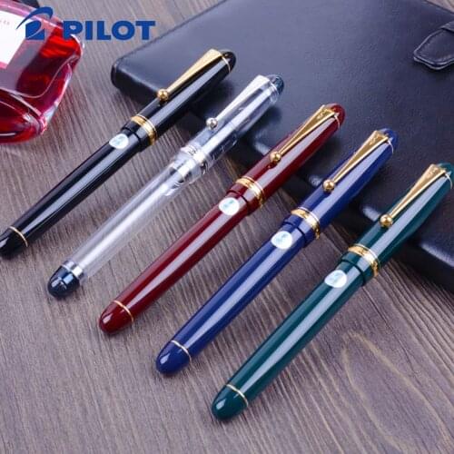 Japan PILOT CUSTOM 74 VIP 14K gold pen classic No. 5 tip FKK-1000R with ink absorber