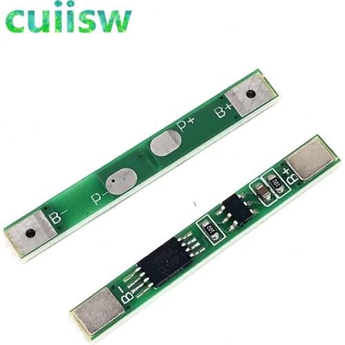 20PCS/LOT 1S 3.7V 3A li-ion BMS PCM battery protection board pcm for 18650 lithium ion li battery