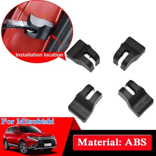Door Check Arm Protection Cover For Mitsubishi Outlander ASX Pajero Sport Lancer Car Door Lock Protective Covers Car Accessories