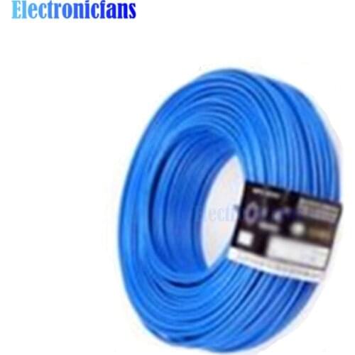 10M Bule UL-1007 24AWG Hook-up Wire 80C / 300V Cord DIY Electrical In Stock