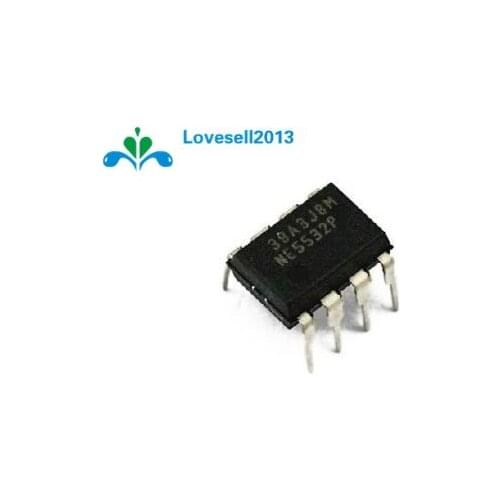 10Pcs NE5532P NE5532 DIP-8 Dual Low Noise Op-Amp IC