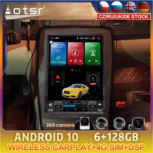 128G Android 10 Tesla Style For Volvo S60 V60 2011 - 2018 Car DVD CD GPS Navigation Auto Radio Stereo Multimedia Player HeadUnit