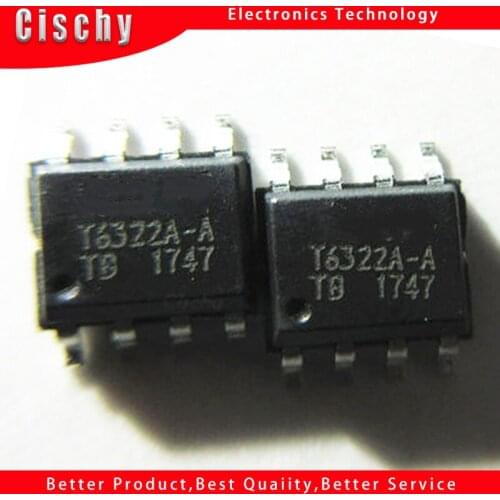 5pcs/lot T6322A-ADG T6322A T6322 SOP-8