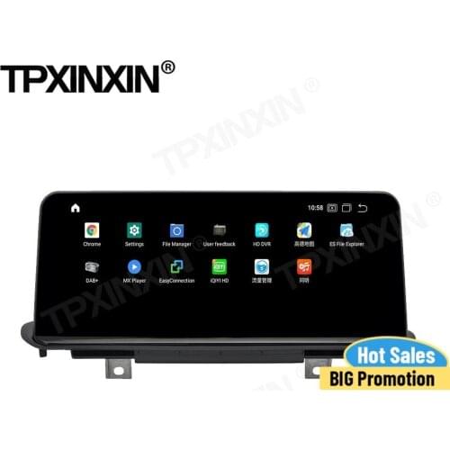 Carplay Car Radio Stereo Receiver Android For BMW X5 F15 2014 2015 2016 DSP GPS Navigation Player Auto Audio Recorder Head Unit