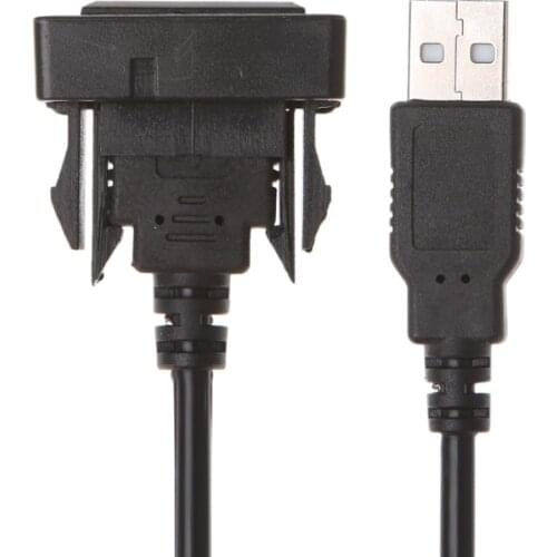 Auto Car Styling 12-24V AUX USB Port Cable Adapter Cord Wire USB Charging Adapter for Toyota VIGO/Vios/Corolla