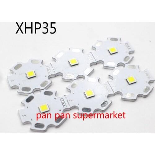 CREE XHP35 6500K Cool White LED Emitter 12V 16mm 20mm Cooper PCB