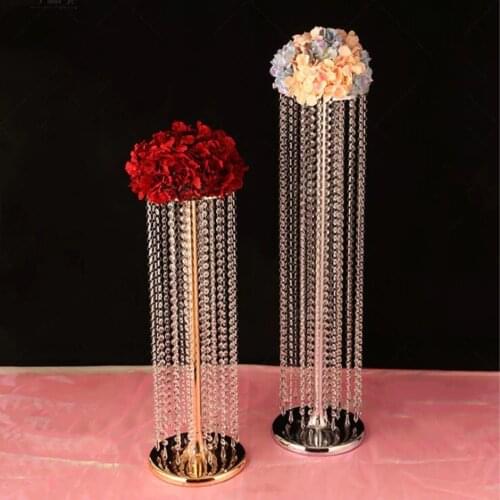 CrystataShine Glass Flower Vases