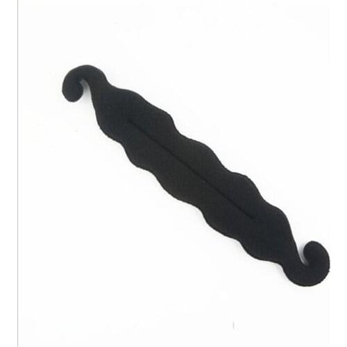 Donut Maker Ponytail Bun Twister Tie Sponge Strong Holder Hair Styling Tool Black Color Magic Beauty Hairstyle Foam Hair Disk
