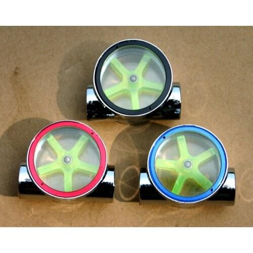 Flow Indicator with green Sparkle use for water cooling, P/N:WC-FLIND-GRE1
