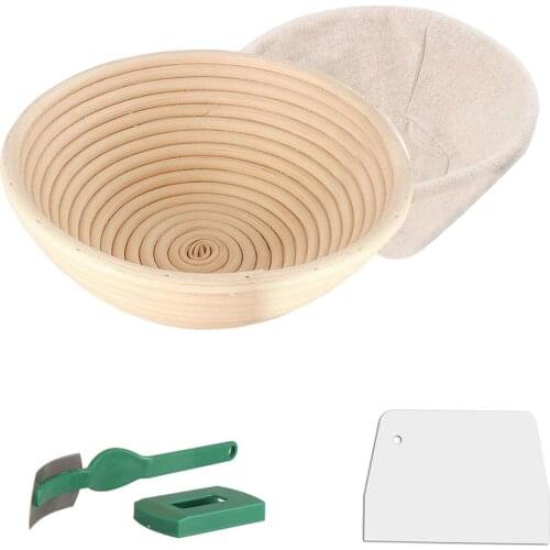 Bread Proving Basket Fermentation Rattan Proofing Basket Baking Bowl Baguette Dough Banneton Brotform Kitchen Bakery Pastry Bowl