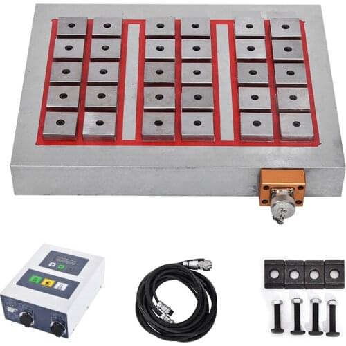 C4255 Powerful Square Electronic Controlled Permanent Magnetic Chuck CNC Machining Parts Magnetic Chuck For Milling Machine 380V