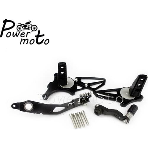 Motorcycle Adjustable Rearset Footrests Brake Gear Shifter Pedal Foot Pegs For BMW R NineT R9T 2014-2018 Rear Footpegs Kits