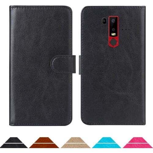 Luxury Wallet Case For Ulefone Armor 6 PU Leather Retro Flip Cover Magnetic Fashion Cases Strap