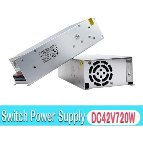 Stable quality Switching power supply 42V 17.1A 720W Adjustable Power Source For Printer Equipment CCTV CNC Router Stepper Motor