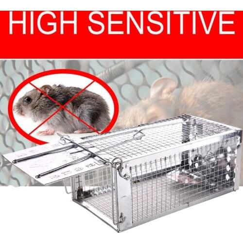 High Sensitive Pedal Mousetrap Cage Mouse Weasel Rodent Control Trap