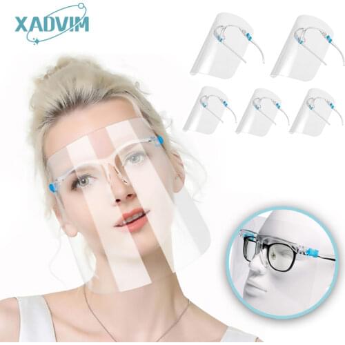 Anti-splash Face Shield Transparent Goggles Screen Mask Visor Eye Protection Glasses Anti-fog Protective Face Mask Kitchen Tools