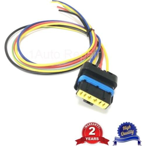 Throttle Valve Wiring Harness Female Waterproof Connector Pigtail Cable For Renault Peugeot Citroen