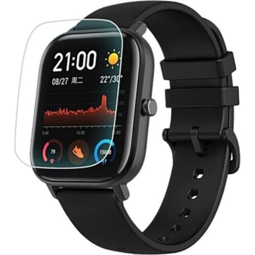 1Pcs Soft TPU Clear Protective Film Guard For Xiaomi Huami Amazfit GTS / GTS 2 Sport Smart Watch Full Screen Protector Cover