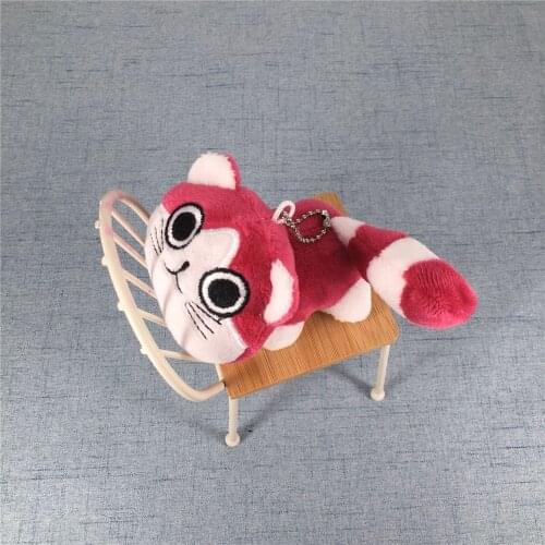 1PC Plush CAT Toy , 12CM Key Charm Chain Gift Plush Stuffed Cat Doll